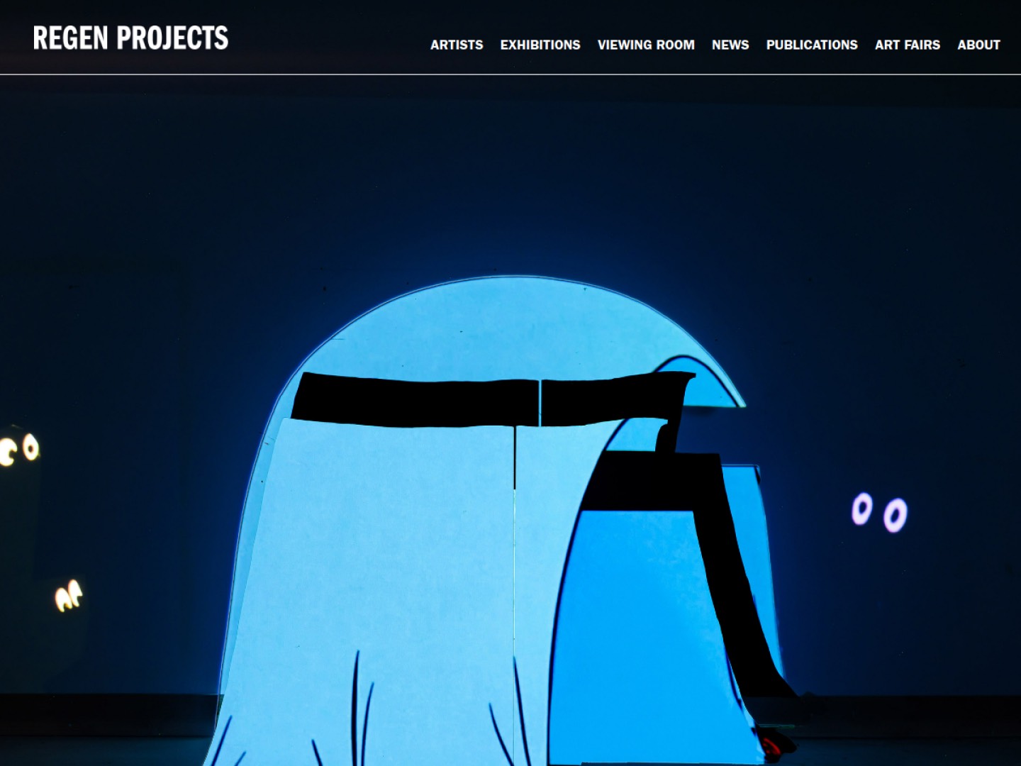 Screenshot of Regen Projects website (regenprojects.com)
