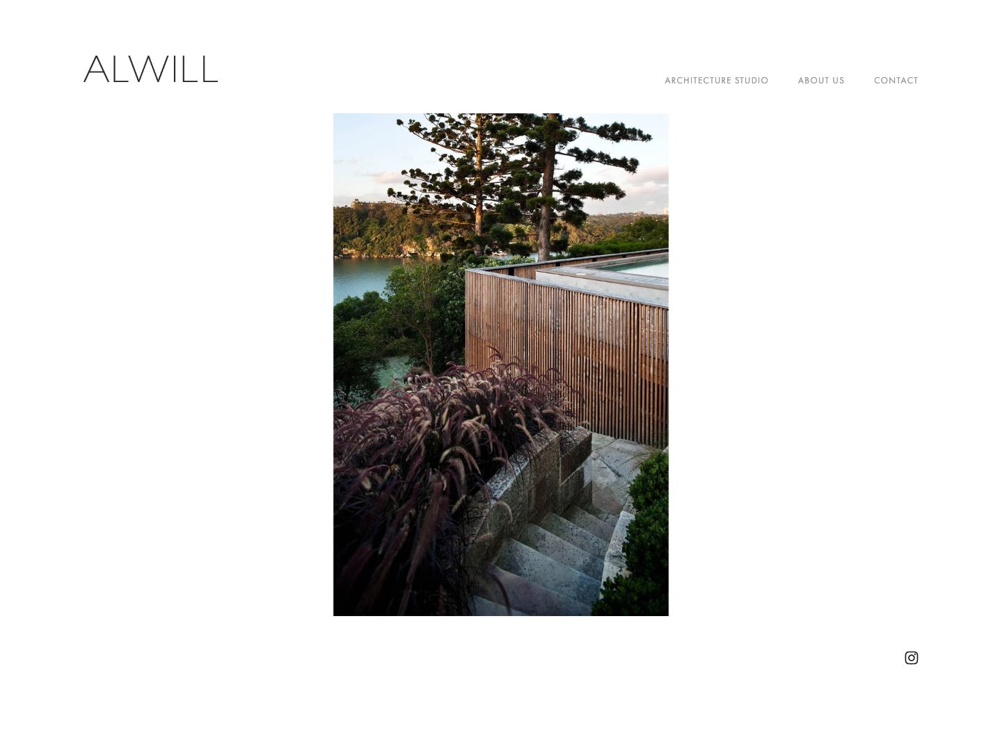 Screenshot of Alwill Interiors website (alwill.com.au)