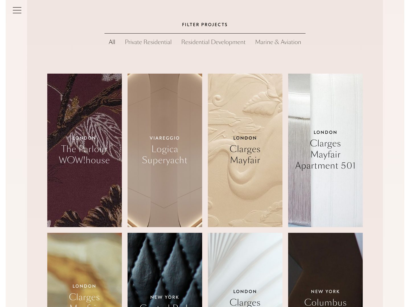 Screenshot of Martin Kemp Design website (martinkempdesign.com)