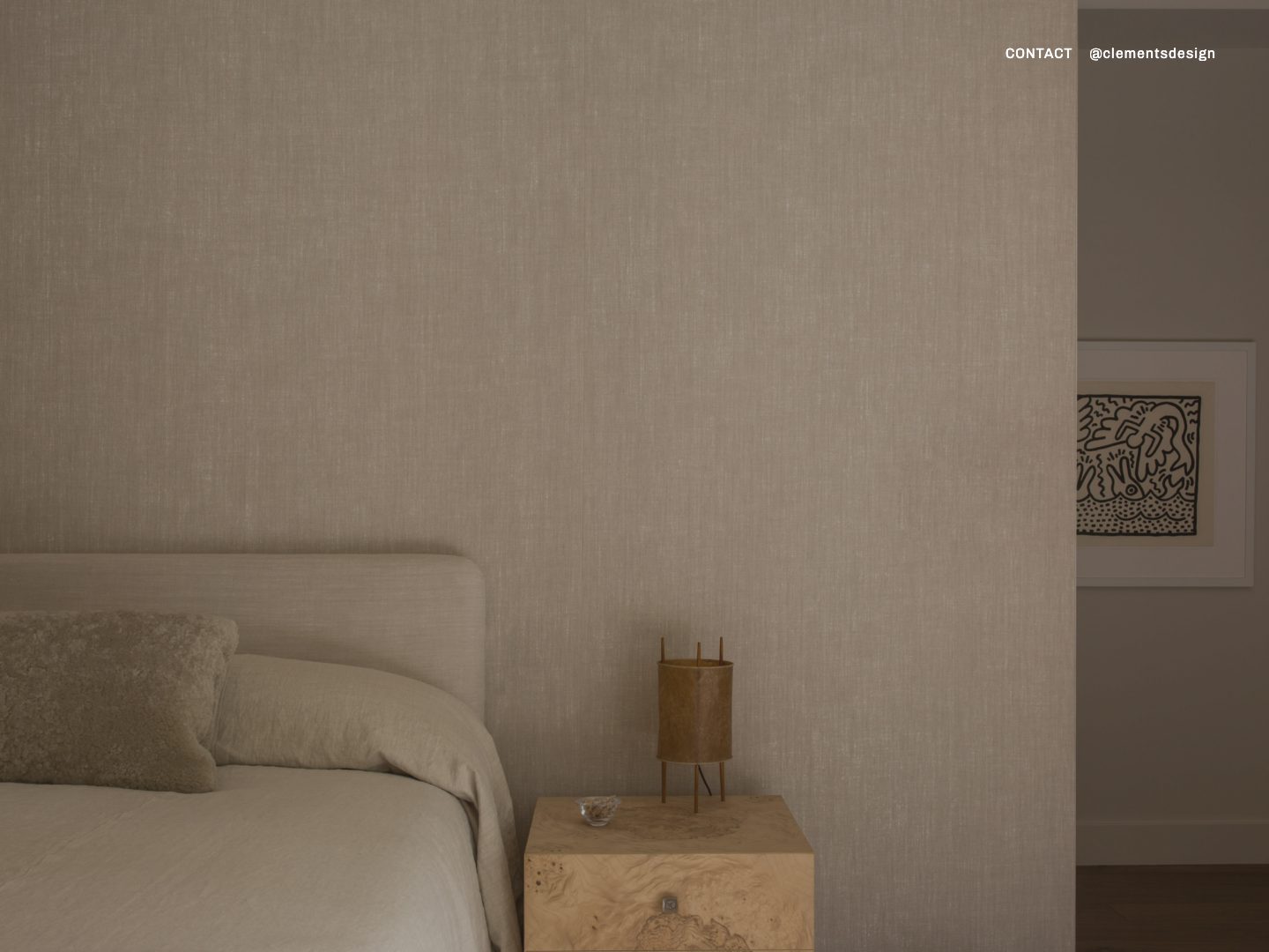 Screenshot of the Clements Design website (clementsdesign.com)