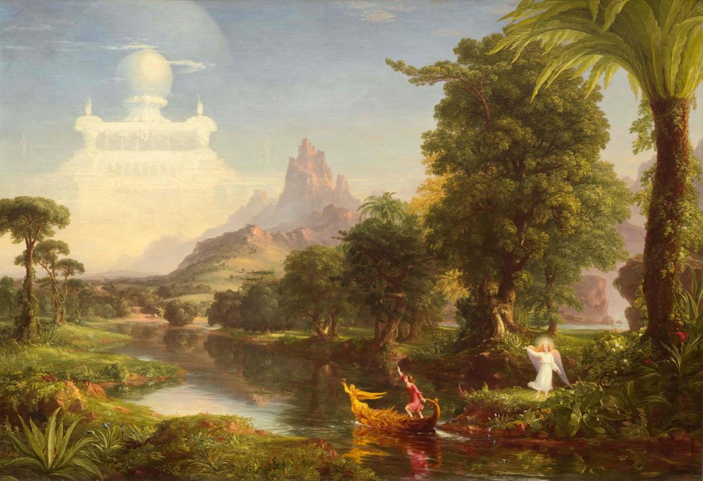 A landscape painting uploaded as the artwork source